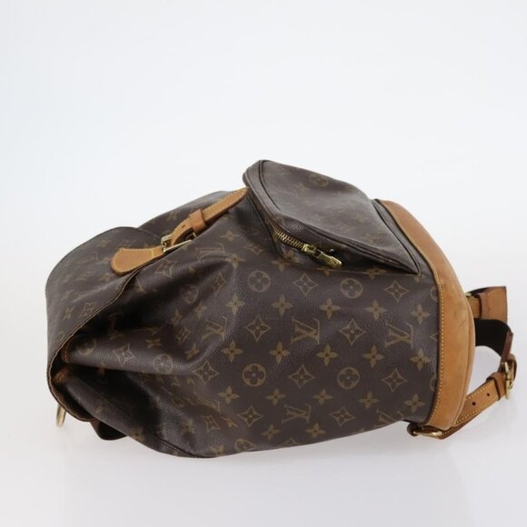 LOUIS VUITTON Monogram Montsouris GM Backpack M51135 LV Auth 145906 - Picture 6 of 16